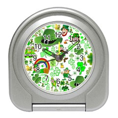 St Patrick s Day Collage Desk Alarm Clock by StuffOrSomething