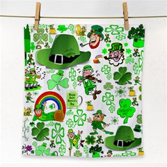 St Patrick s Day Collage Face Towel by StuffOrSomething