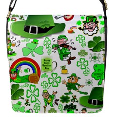 St Patrick s Day Collage Flap Closure Messenger Bag (small) by StuffOrSomething