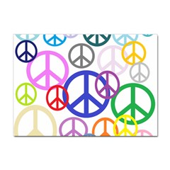 Peace Sign Collage Png A4 Sticker 10 Pack by StuffOrSomething