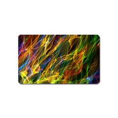 Colourful Flames  Magnet (name Card) by Colorfulart23