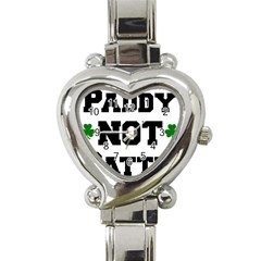 Paddynotpatty Heart Italian Charm Watch  by Shannairl