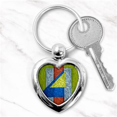 Abstract Key Chain (heart) by Siebenhuehner