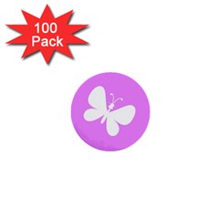 Butterfly 1  Mini Button (100 Pack) by Colorfulart23