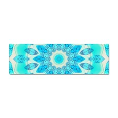 Blue Ice Goddess, Abstract Crystals Of Love Bumper Sticker by DianeClancy