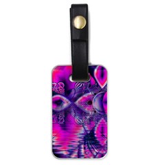 Rose Crystal Palace, Abstract Love Dream  Luggage Tag (one Side) by DianeClancy