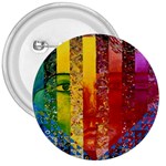 Conundrum I, Abstract Rainbow Woman Goddess  3  Button Front