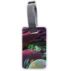 Creation Of The Rainbow Galaxy, Abstract Luggage Tag (one Side) by DianeClancy