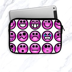 Chronic Pain Emoticons Apple Ipad Mini Zippered Sleeve by FunWithFibro