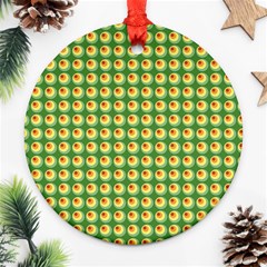 Retro Round Ornament by Siebenhuehner