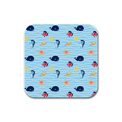 Fun Fish Of The Ocean Drink Coasters 4 Pack (square) by StuffOrSomething