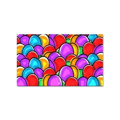 Colored Easter Eggs Sticker (rectangle) by StuffOrSomething