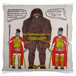 Big Foot & Romans Large Cushion Case (Single Sided)  Front