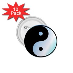 Ying Yang  1 75  Button (10 Pack) by Siebenhuehner