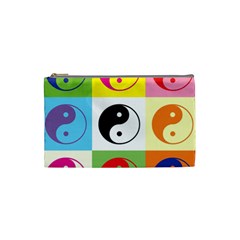 Ying Yang   Cosmetic Bag (small) by Siebenhuehner