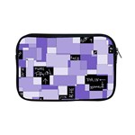 Purple Pain Modular Apple iPad Mini Zippered Sleeve Front