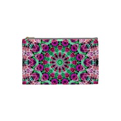 Flower Garden Cosmetic Bag (small) by Zandiepants