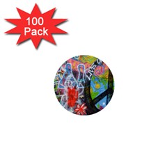 Prague Graffiti 1  Mini Button (100 Pack) by StuffOrSomething