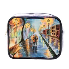 Just The Two Of Us Mini Travel Toiletry Bag (one Side) by TonyaButcher