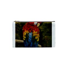 Preening Cosmetic Bag (small) by TonyaButcher