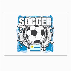 Soccer Uruguay Postcard 4 x 6  (pkg Of 10) by MegaSportsFan