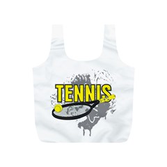 Tennis Full Print Recycle Bag (s) by MegaSportsFan