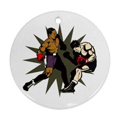 Knockout Boxing Ornament (round) by MegaSportsFan