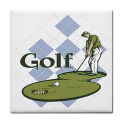 Classic Golf Face Towel by MegaSportsFan