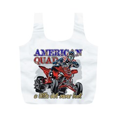 American Quad Full Print Recycle Bag (m) by MegaSportsFan