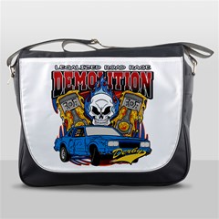 Demolition Derby Messenger Bag by MegaSportsFan