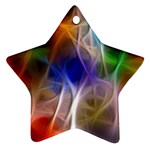 Fractal Fantasy Star Ornament Front