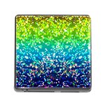 Glitter 4 Memory Card Reader with Storage (Square) Front