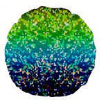 Glitter 4 18  Premium Round Cushion  Front