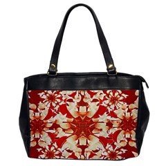 Digital Decorative Ornament Artwork Oversize Office Handbag (one Side) by dflcprints