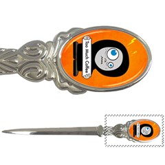 Orange Funny Too Much Coffee Letter Opener by CreaturesStore