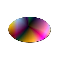 Prism Rainbow Sticker (oval) by StuffOrSomething