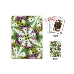 Neo Noveau Style Background Pattern Playing Cards (mini) by dflcprints