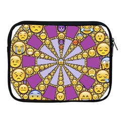 Circle Of Emotions Apple Ipad Zippered Sleeve by FunWithFibro