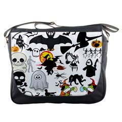 Halloween Mashup Messenger Bag by StuffOrSomething