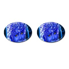 Water Nymph Cufflinks (oval) by icarusismartdesigns