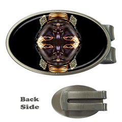 African Goddess Money Clip (oval) by icarusismartdesigns