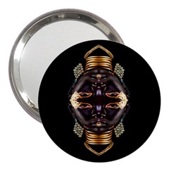 African Goddess 3  Handbag Mirror by icarusismartdesigns