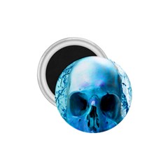 Skull In Water 1 75  Button Magnet by icarusismartdesigns