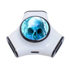 Skull In Water 3 Port Usb Hub by icarusismartdesigns