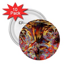 Abstract 4 2 25  Button (10 Pack) by icarusismartdesigns