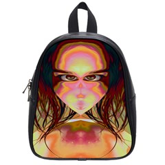 Cat Woman School Bag (small) by icarusismartdesigns