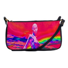 Cyborg Mask Evening Bag by icarusismartdesigns