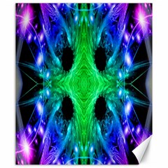 Alien Snowflake Canvas 20  X 24  (unframed) by icarusismartdesigns