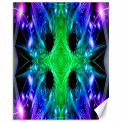 Alien Snowflake Canvas 11  X 14  (unframed) by icarusismartdesigns