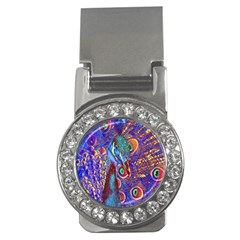 Peacock Money Clip (cz) by icarusismartdesigns